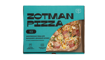 Изображение товара Пицца Zotman Чиз карбонара 420 г замороженная хлебобулочная пицца