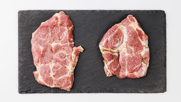 Изображение товара Стейк из свинины Чесночный 400 г ВкусВилл