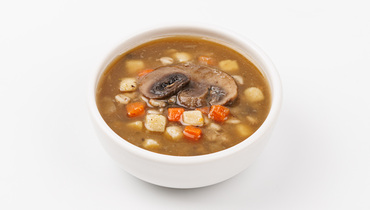 Изображение товара Грибная похлебка постная с шампиньонами и белыми грибами 270 г