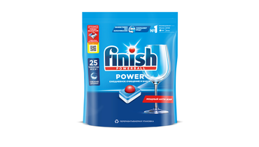 Изображение товара Таблетки Finish Power для посудомоечных машин 25 шт