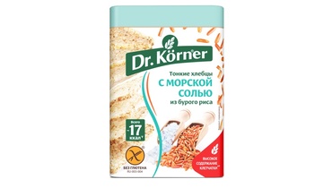 Изображение товара Хлебцы Dr Korner Рисовые с морской солью 100 г