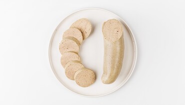 Изображение товара Колбаса ливерная Яичная ВкусВилл натуральное мясное изделие
