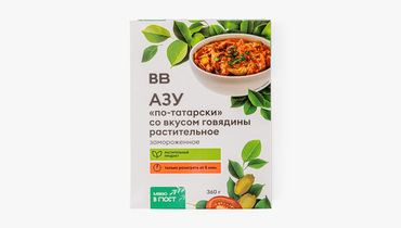 Изображение товара Азус со вкусом говядины растительный 360 г ВкусВилл