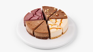 Изображение товара Набор чизкейков Ассорти 4 вкуса ВкусВилл 500 г замороженные