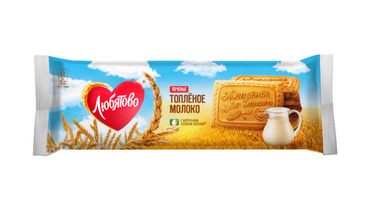 Изображение товара Печенье Любятово Топленое молоко сахарное 267 г