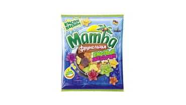 Изображение товара Конфеты жевательные Mamba Фрумеладки кислые звездочки 70 г
