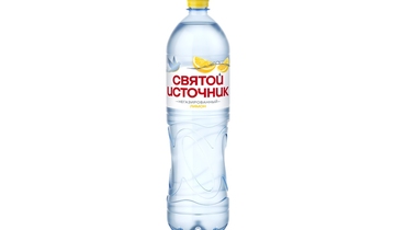 Изображение товара Вода питьевая Святой Источник Лимон негазированная 1,5 л