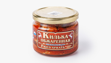 Изображение товара Килька каспийская в томатном соусе ст/б 260 г ВкусВилл