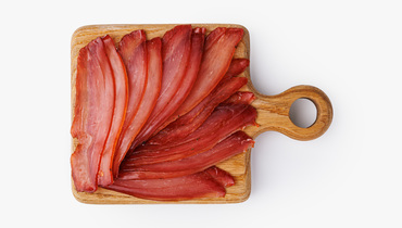 Изображение товара Грудка индейки сыровяленая Манго-чили 100 г натуральная закуска острый вкус