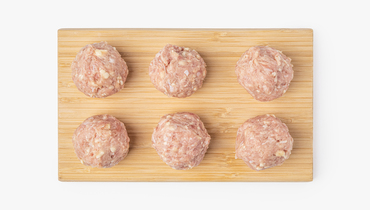 Изображение товара Биточки из индейки с сыром ВкусВилл 330 г - быстрый рецепт полезного блюда