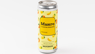Изображение товара Лимонад "Манго", 320 мл
