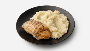 Изображение товара Пюре из цветной капусты с куриной грудкой су-вид 320 г ВкусВилл