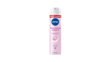 Изображение товара Дезодорант-антиперспирант женский спрей Nivea Жемчужная красота с экстрактом жемчуга 150 мл