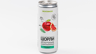 Изображение товара Напиток ВкусВилл Шорли яблочный с грейпфрутом и пихтой 330 мл