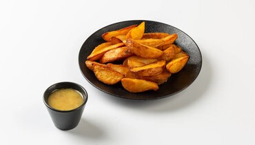 Изображение товара Картофельные дольки с медово-горчичным соусом 220 г ВкусВилл