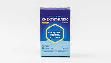 Изображение товара Смектит-Плюс "Инулин" со вкусом ванили, Минералдетокс