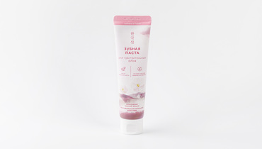 Изображение товара Зубная паста для чувствительных зубов ВкусВилл 130 г мягкое очищение и укрепление эмали