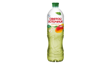 Изображение товара Холодный зеленый чай Святой Источник Манго Ромашка негазированный 1 л