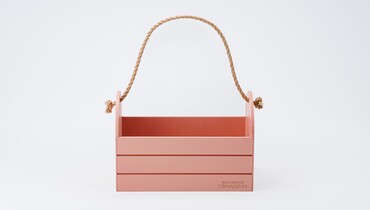 Изображение товара Компактный деревянный подарочный ящик  ВкусВилл  для подарков и хранения