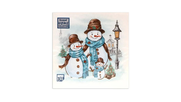 Изображение товара Бумажные салфетки Art Bouquet Дружная семья 3 слоя 20 штук 33 см Россия