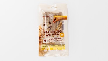 Изображение товара Лакомство для собак Хрустящие деликатесы рубец говяжий 35 г