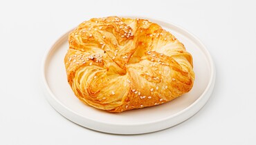 Изображение товара Вкусный грузинский хачапури с сулугуни и моцареллой 90 г