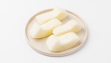 Изображение товара Дыня резаная полукольца 300 г ВкусВилл свежая готовая к употреблению