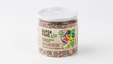 Изображение товара Смесь семян с инжиром, сушеным яблоком и черносливом SUPERFOOD MIX 270 г