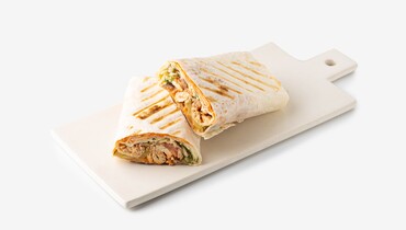 Изображение товара Шаурма с курицей и томатным соусом на гриле, кафе