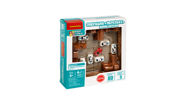 Изображение товара Настольная игра Bondibon Логическая Операция перехват мини-версия