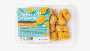 Изображение товара Наггетсы из минтая замороженные 250г - вкусное и хрустящее рыбное блюдо