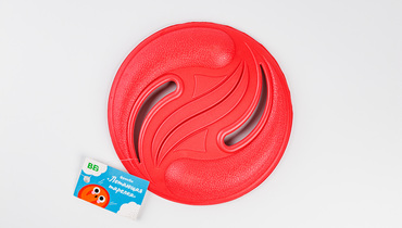 Изображение товара Летающая тарелка Фрисби ВкусВилл для активного отдыха на свежем воздухе