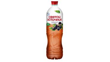 Изображение товара Холодный черный чай Святой Источник Смородина пэт 1 л