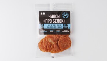 Изображение товара Чипсы из индейки с натуральными экстрактами 40 г белковая закуска
