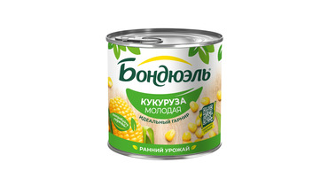 Изображение товара Кукуруза Бондюэль молодая 340 г