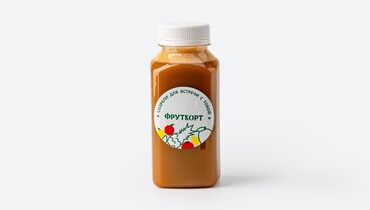 Изображение товара Сок морковно-сельдеревый прямого отжима 250 мл Фруткорт