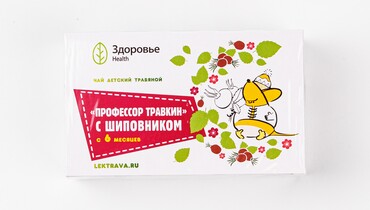 Изображение товара Чай детский травяной с шиповником