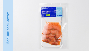 Изображение товара Горбуша слабосоленая ломтики, 100 г