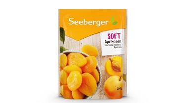Изображение товара Мягкие абрикосы Seeberger 200 г сушеные натуральные вкусные и полезные