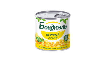 Изображение товара Кукуруза Бондюэль сладкая 170 г