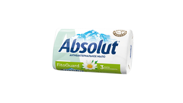 Изображение товара Мыло туалетное антибактериальное Absolut Ромашка 90 г