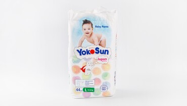 Изображение товара Подгузники-трусики YokoSun L 9-14 кг, 44 шт - мягкая защита и комфорт для малыша