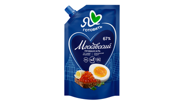 Изображение товара Майонез Московский провансаль классический 67% 600 мл натуральный вкус