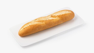 Изображение товара Минибагет 120 г от Пекарни - свежий пшеничный хлеб для подачи и сэндвичей