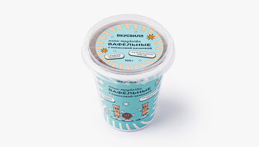 Изображение товара Мини вафельные трубочки с кокосовой начинкой 100 г ВкусВилл