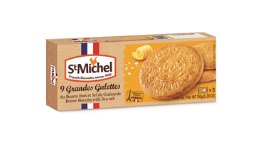 Изображение товара Печенье сливочное с морской солью St Michel 150 г Франция