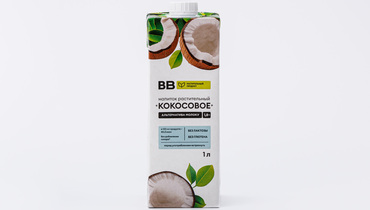 Изображение товара Растительный напиток Moloko кокосовое 1л без сахара витамин В