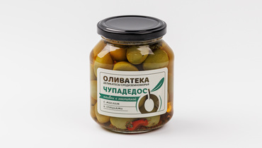 Изображение товара Оливки Чупадедос с косточкой с маслом