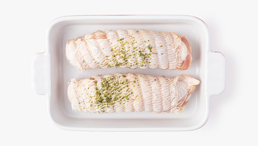 Изображение товара Рулетики из цыпленка-бройлера По-грузински 498 рублей