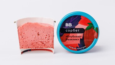 Изображение товара Сорбет "Клубника-Базилик"